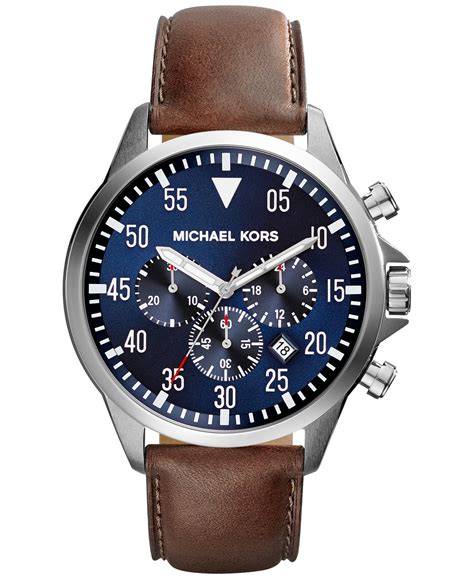 michael kors men's gage chronograph watch|michael kors chronograph watch men's.